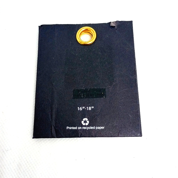 Free People Gold Plated Luck Enamel Necklace - Picture 3 of 3